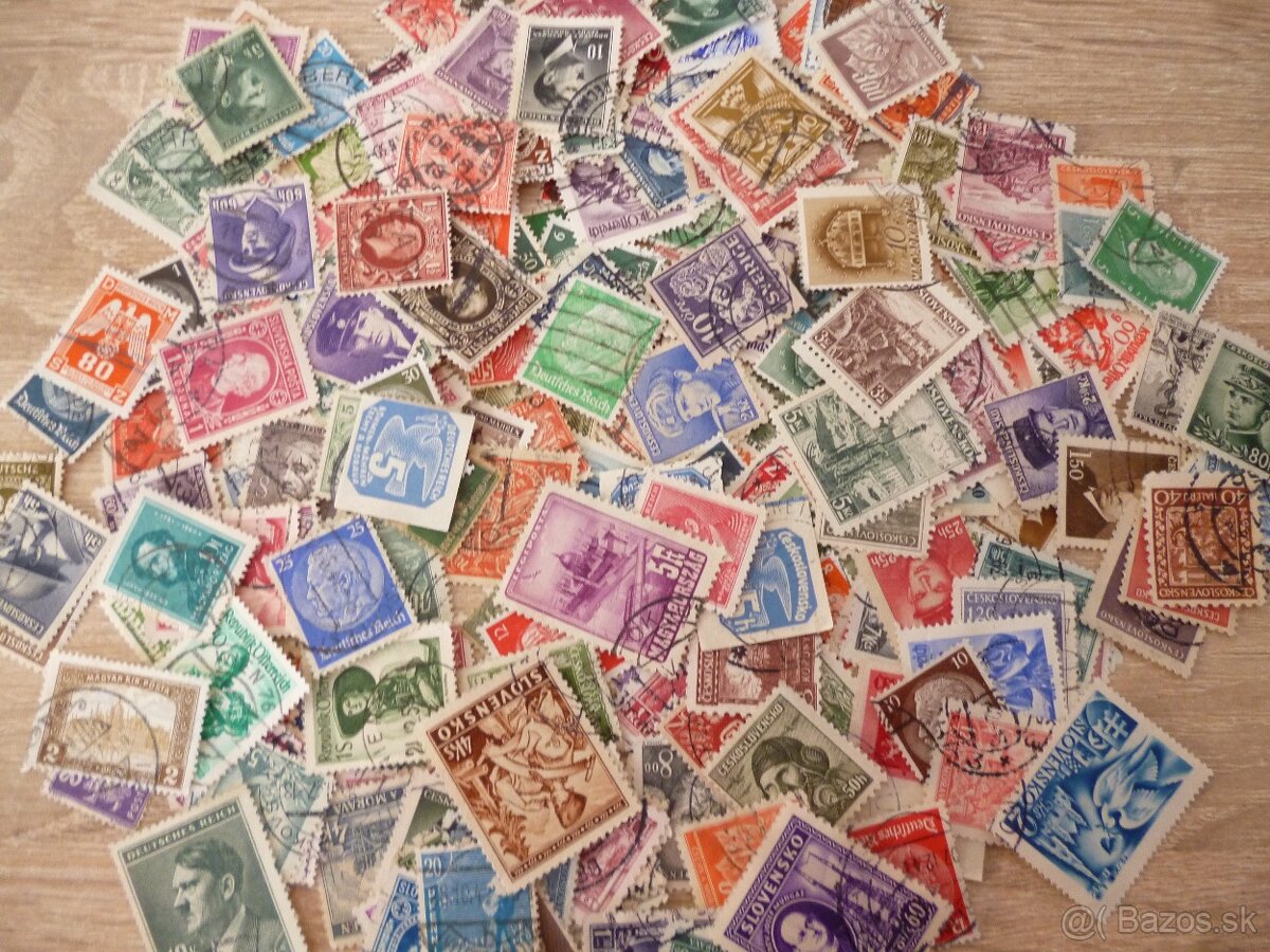 stare znamky mix 245ks
