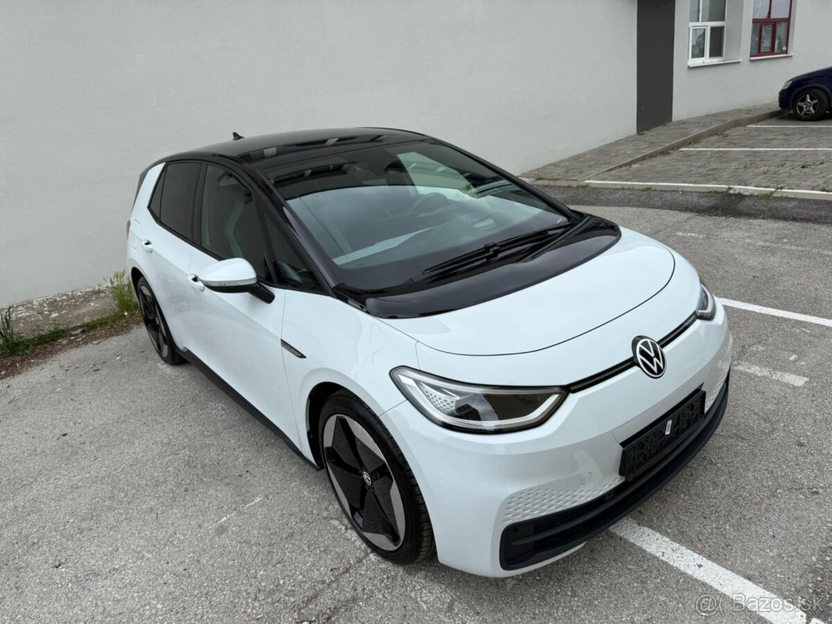 VW ID3 Sport Performance S Upgrade 82kWh dojazd az 600km