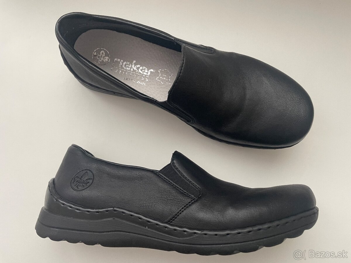 Dámske mokasíny RIEKER 48964-00 čierna S5 v 39 nove