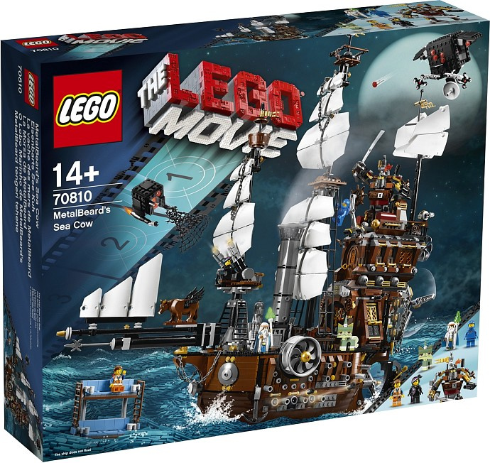 Lego Movie 70810 METALBEARD SEA COW