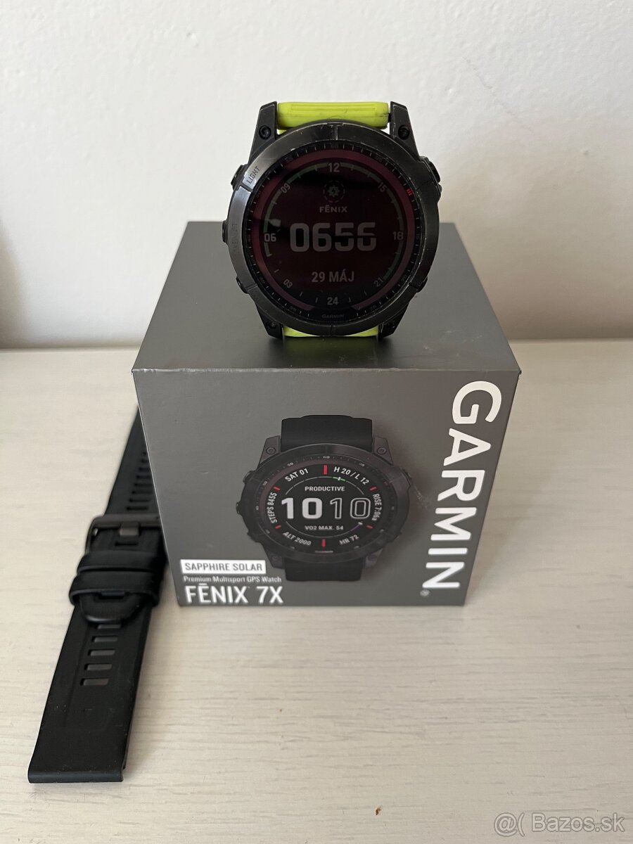 Garmin Fenix 7X Sapphire Solar