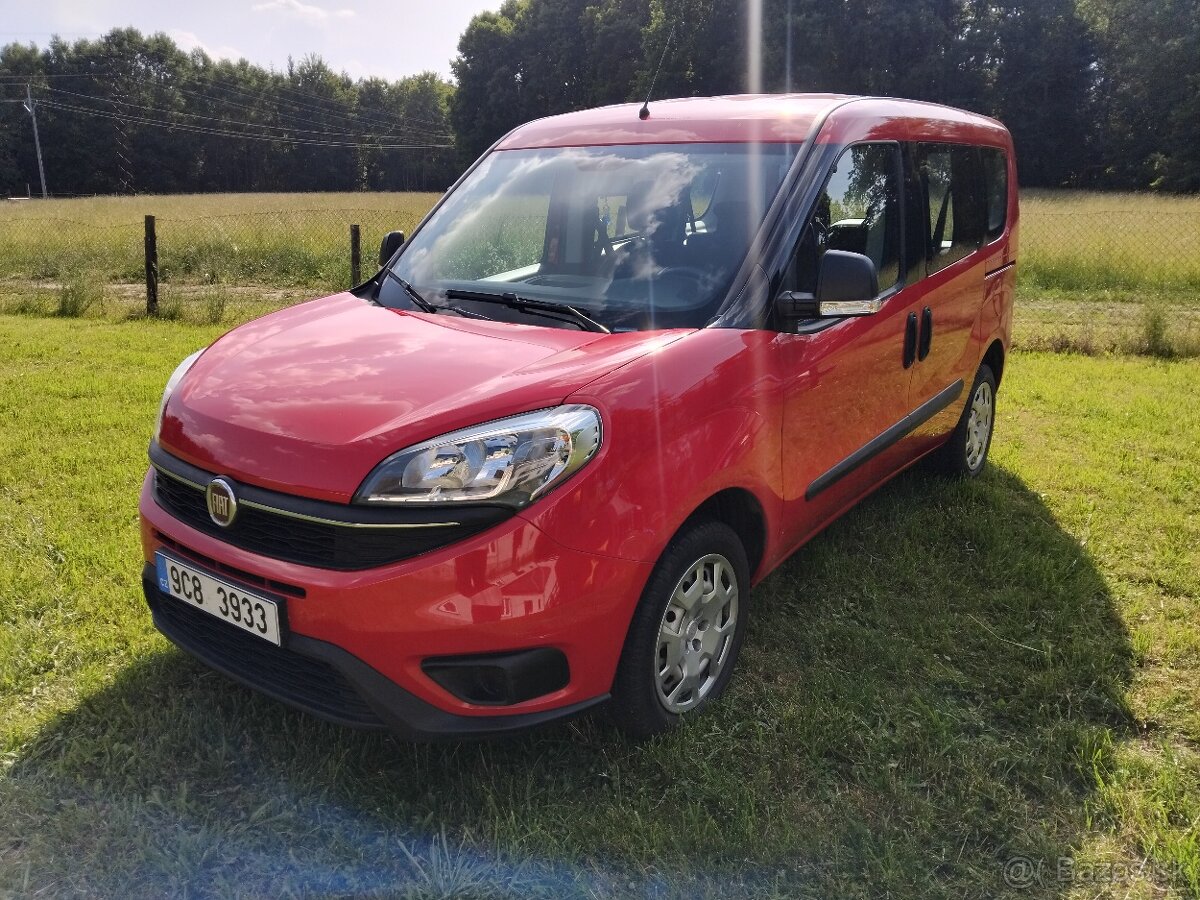 Fiat DOBLO 1.4i 70kw, KLIMATIZACE,TAŽNÉ
