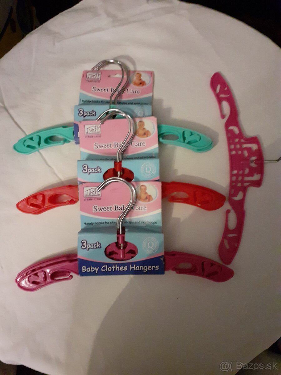 Vešiaky detské 30cm 22ks 4eurá