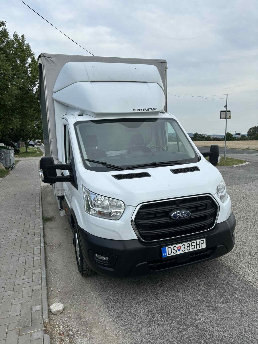 Ford Transit L5 Platchta r.v 2022 - 10 euro-pal. 153 000 km