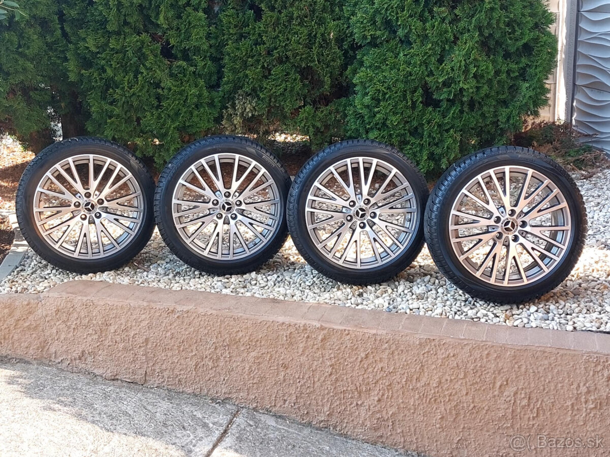 4-originál obute alu 5x112 R18 Mercedes 7.5J ET49-225/45 r18