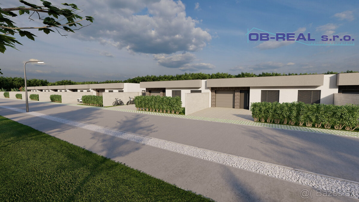 Exkluzívne ponúkame na predaj novostavby 4izb RD + garáž, v