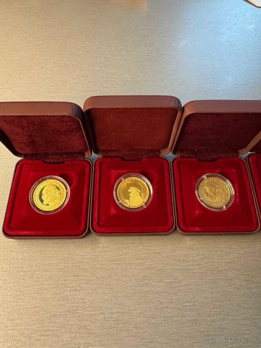 Predám Slovenské zlaté 100EUR mince