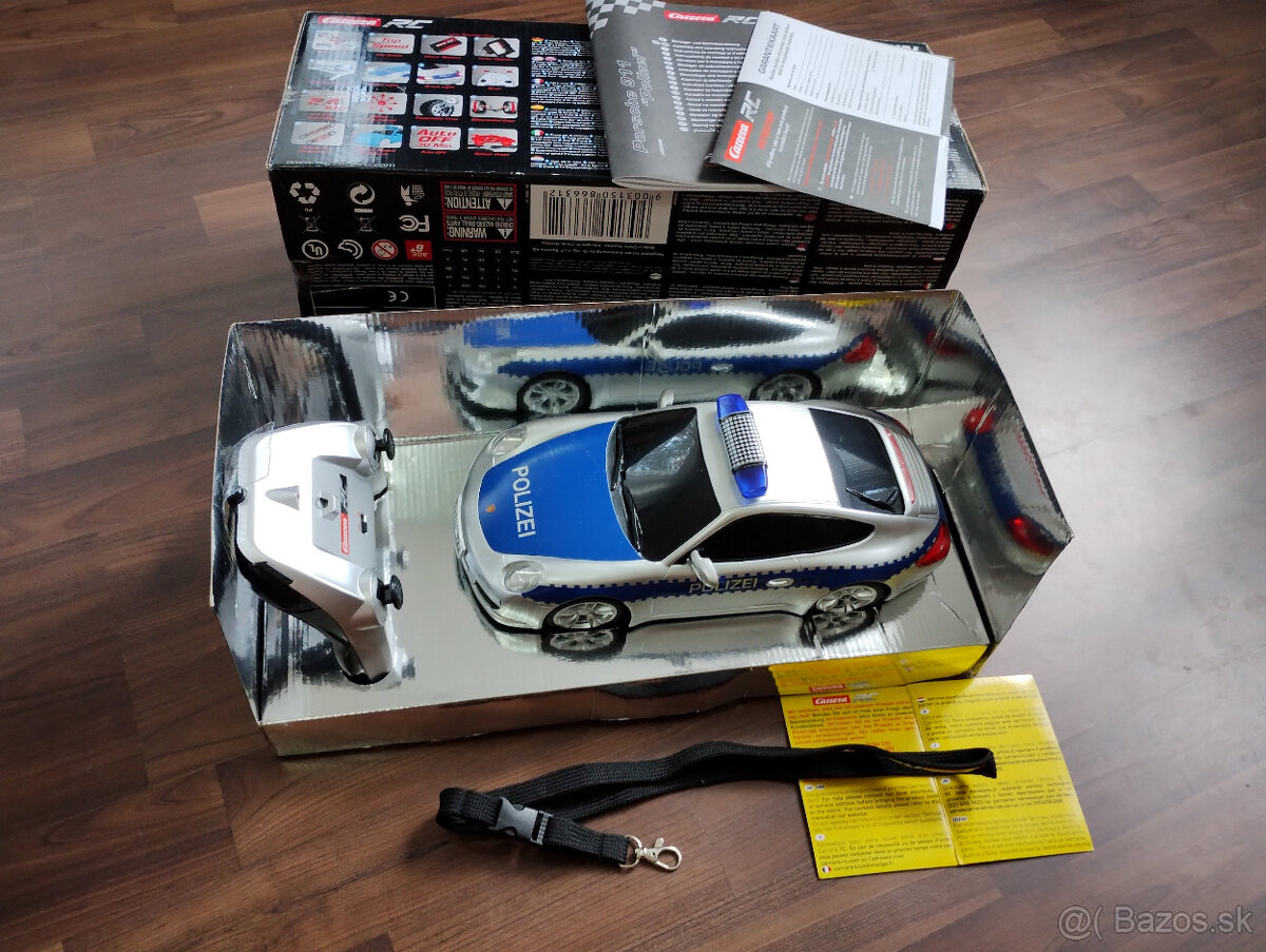 RC Porsche Carrera Police, 40,- Euro/ nové