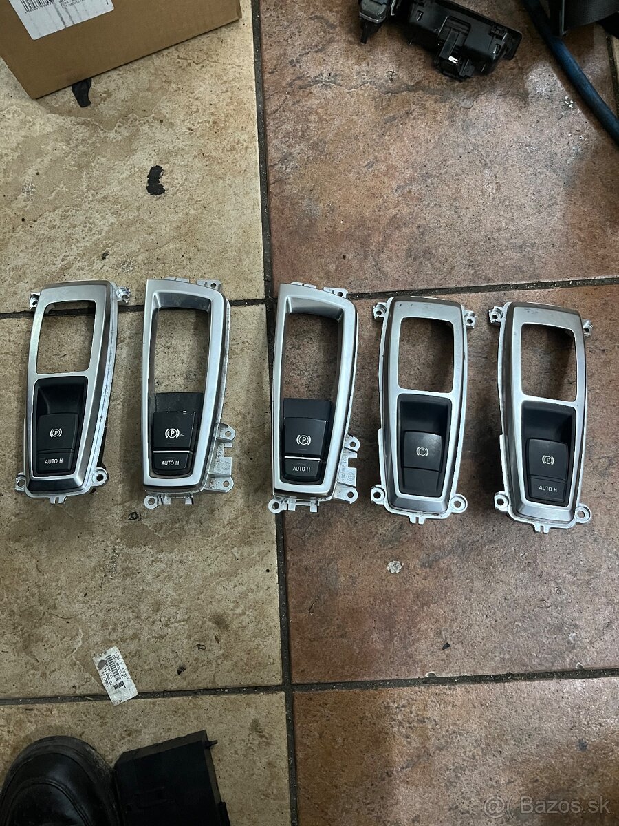 BMW rámik ručnej elektrickej brzdy