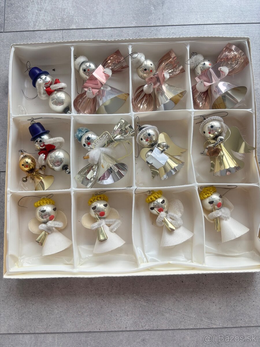 Vianočné ozdoby anjeli