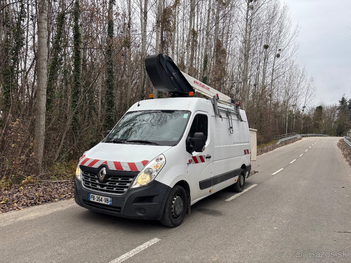 Renault master plošina 12,5m