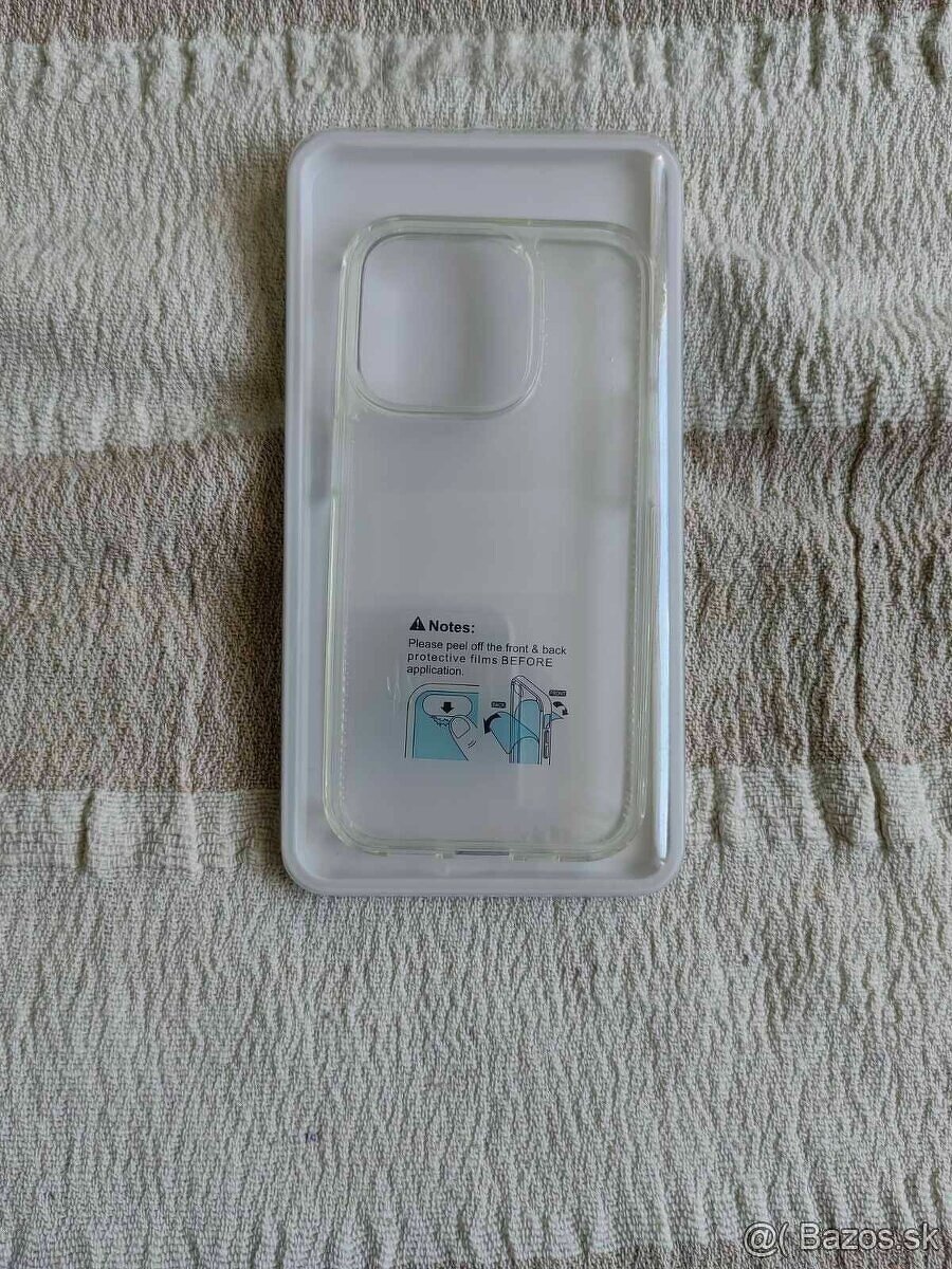 Obal zadný na Iphone 14pro priesvitny