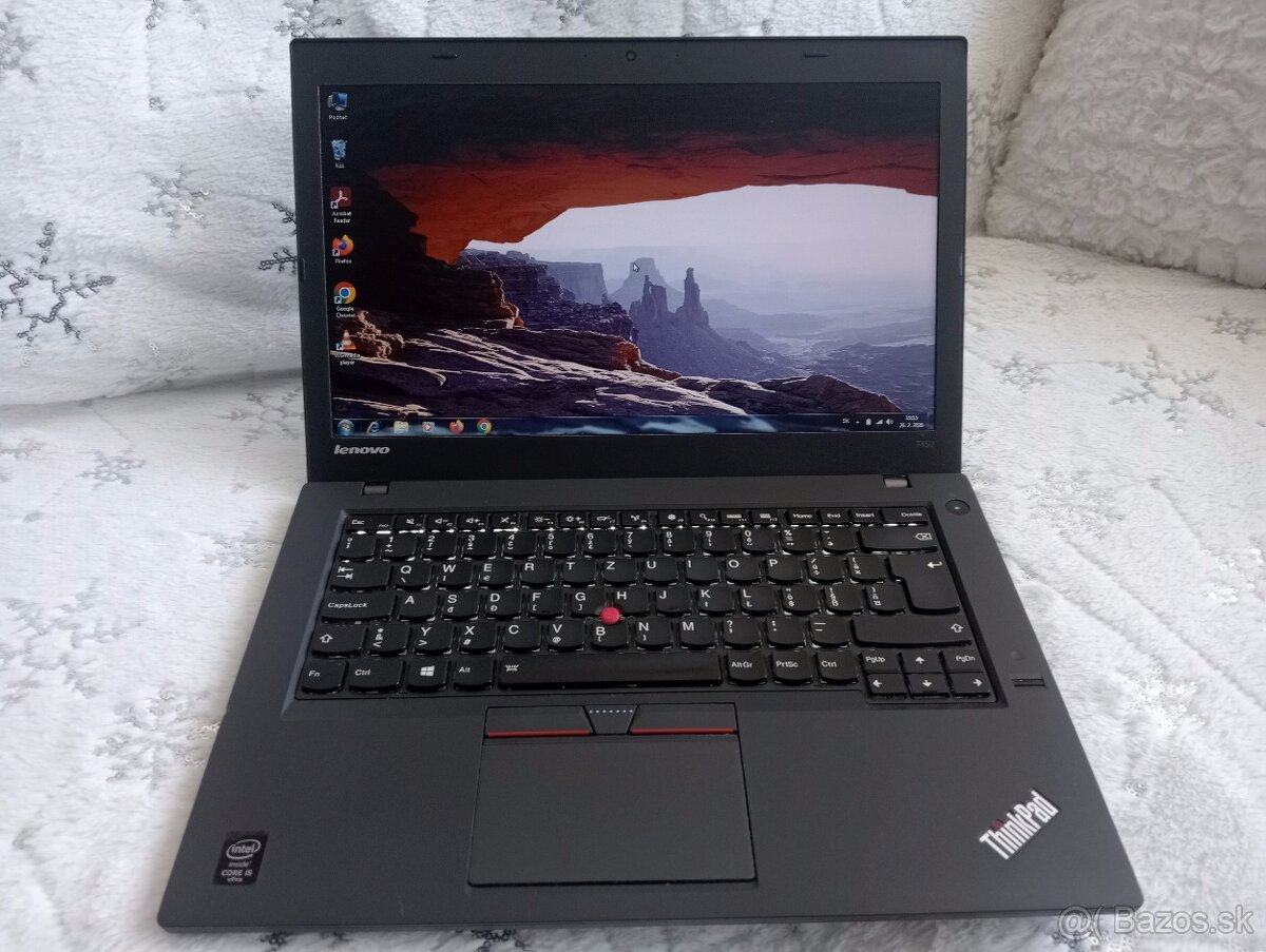 predám Lenovo Thinkpad T450 , Intel i5 , 8gb ram , Win 7