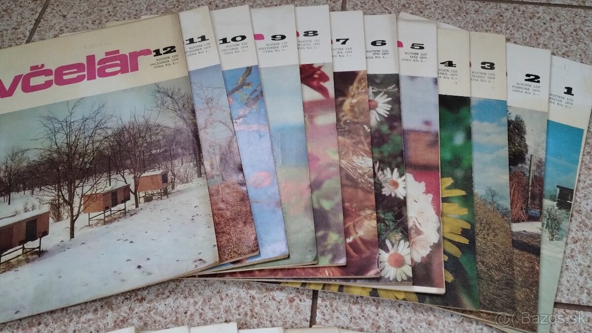 staré včelárske časopisy