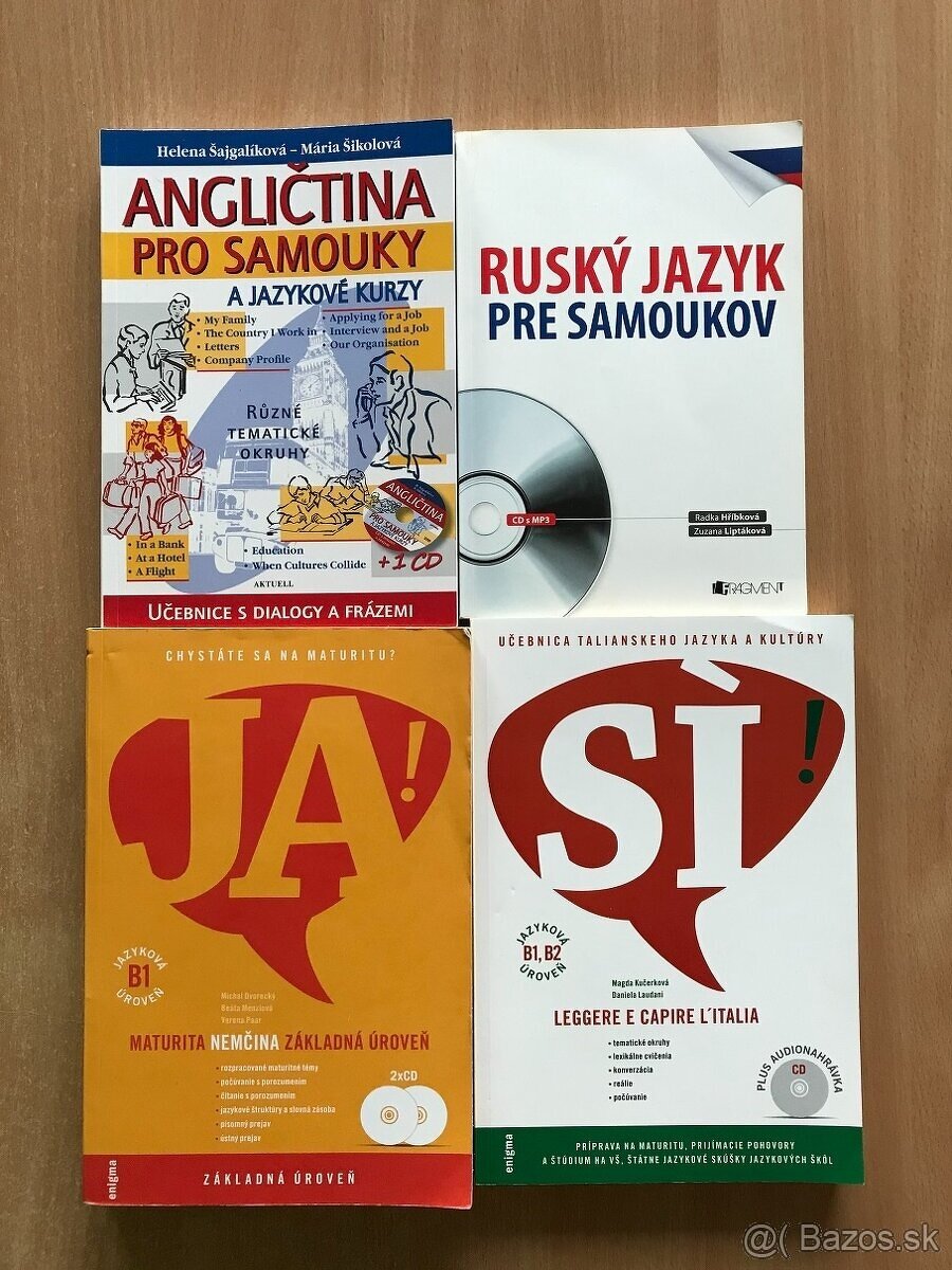 Ruský jazyk, Angličtina, Nemčina, David Ogilvy