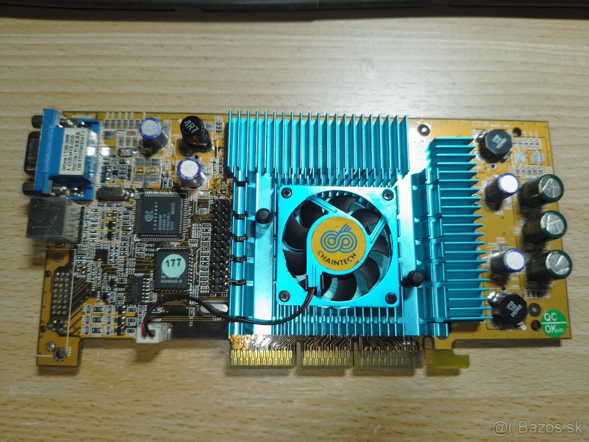Grafická karta - GeForce 3 Ti200 D64M