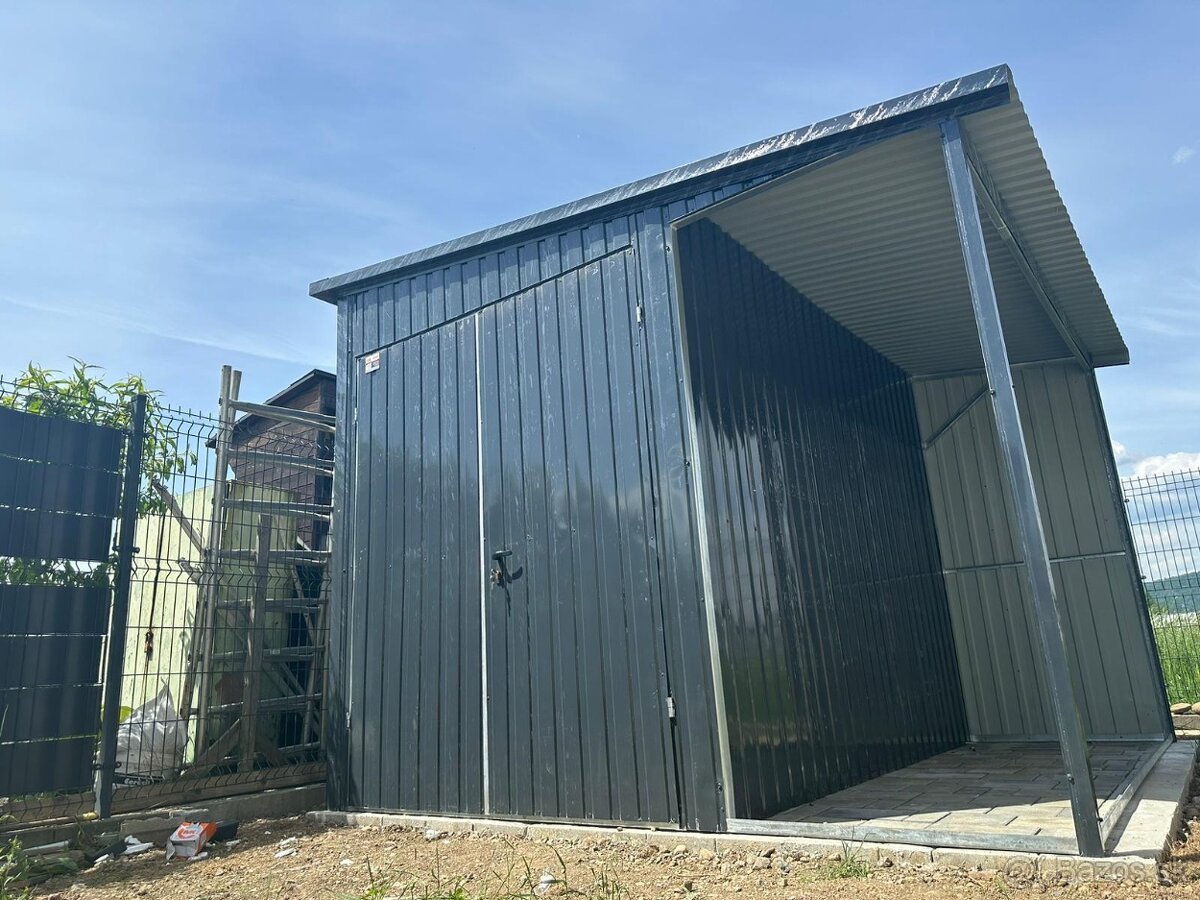 Plechová garáž 2x3m