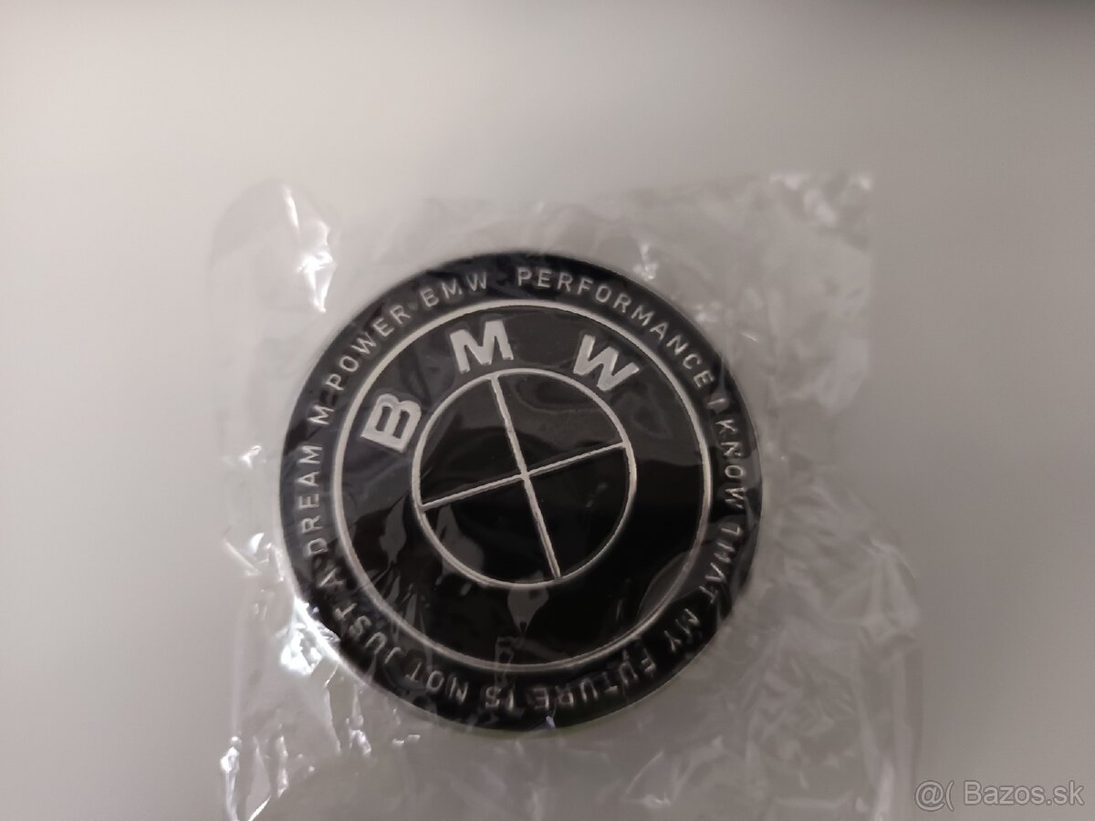Predám stredové krytky BMW 56MM (nové)