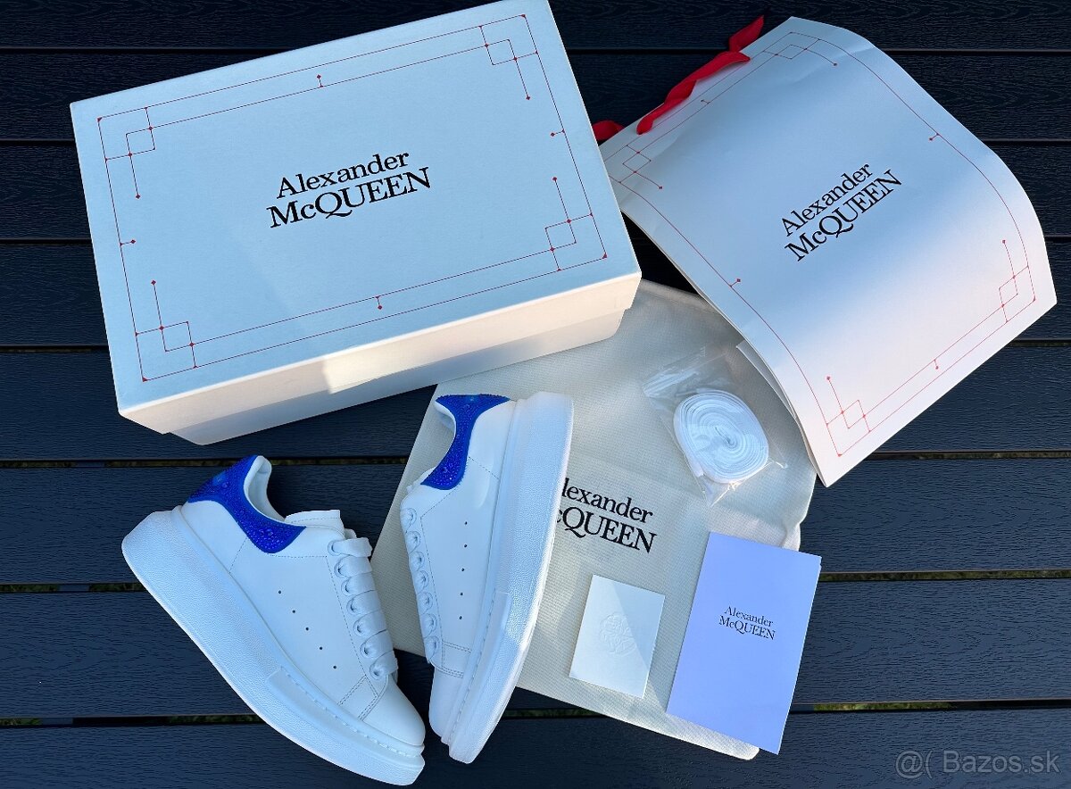 Alexander McQueen blue zenske komplet balenie