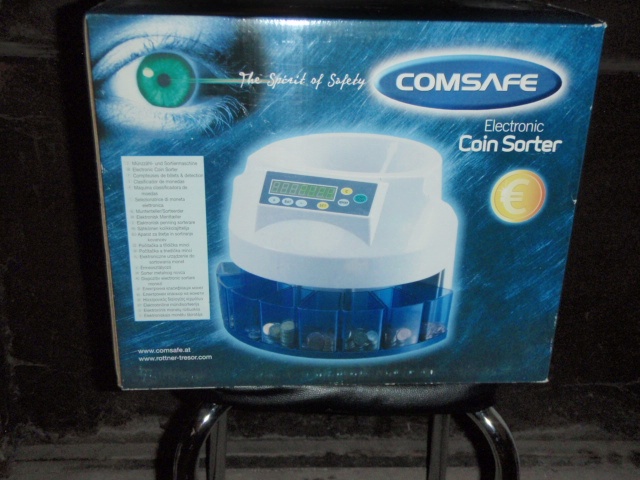 Electronic coin sorter-počítačka mincí