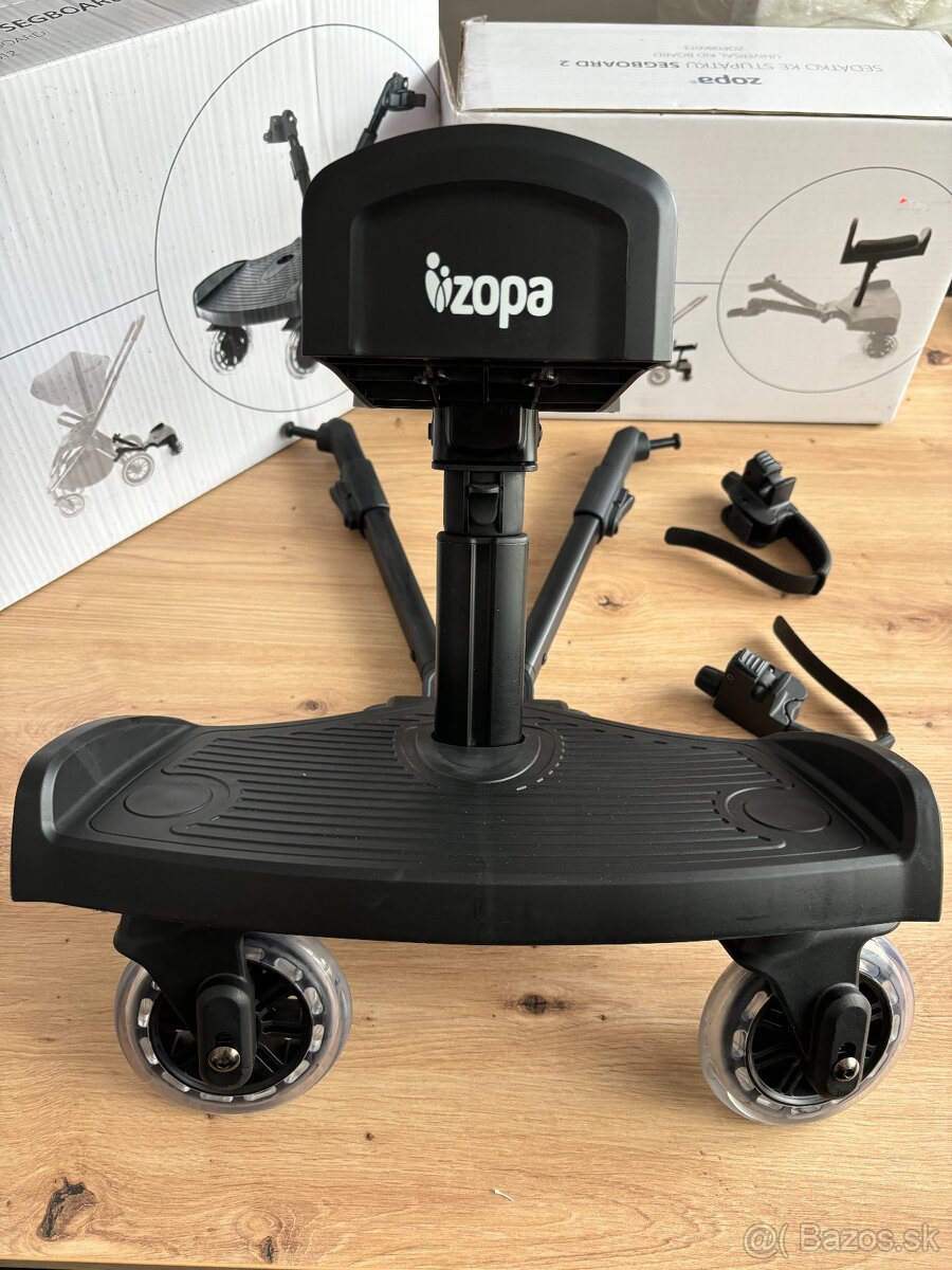 Zopa Stupienok ku kočíku+Sedátko