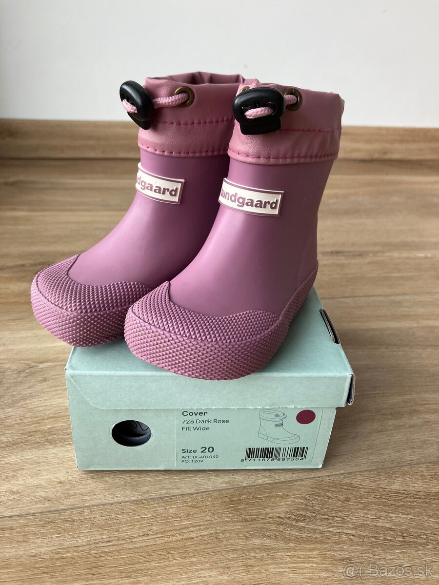Detské barefoot gumáky