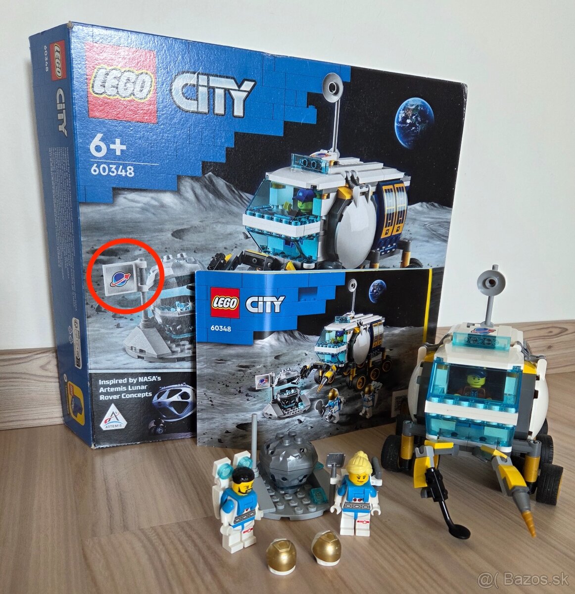 LEGO 60348 City Lunárne prieskumné vozidlo