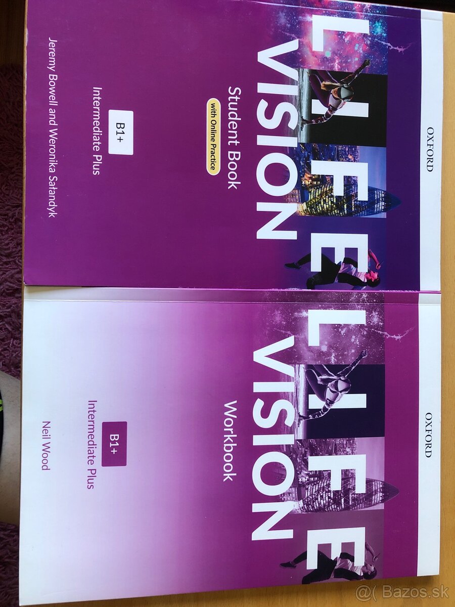 Life Vision B+ učebnica a pracovny zosit