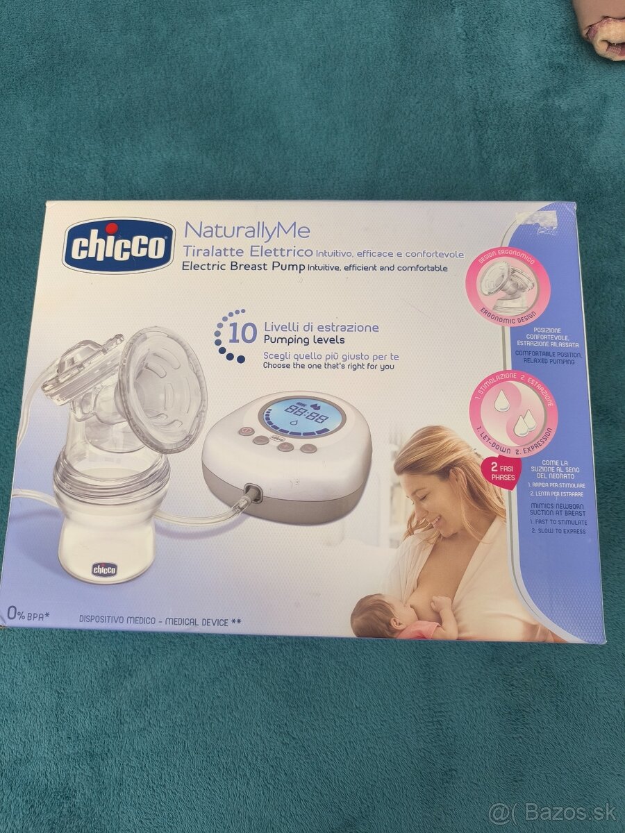 Elektrická odsávačka mlieka Chicco