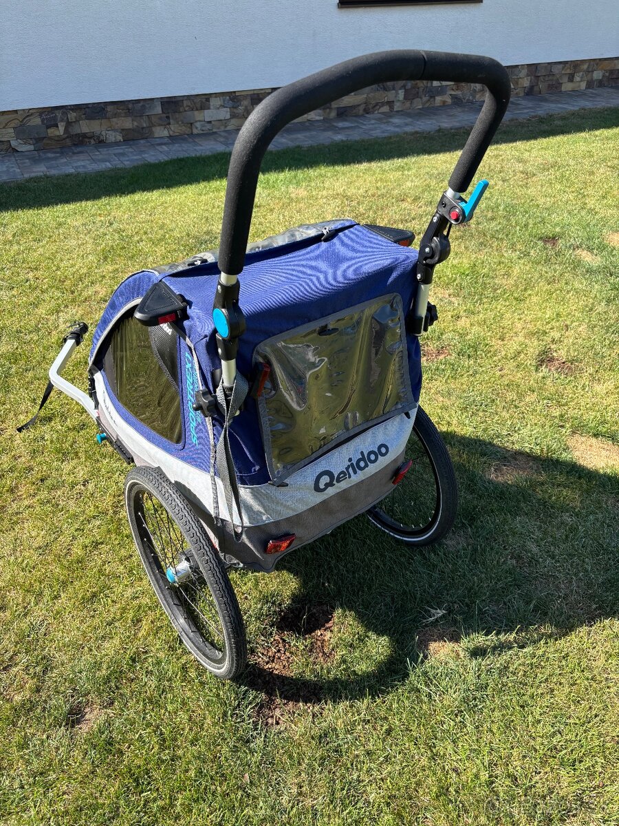 Predám cyklovozík Qeridoo sportrex 1