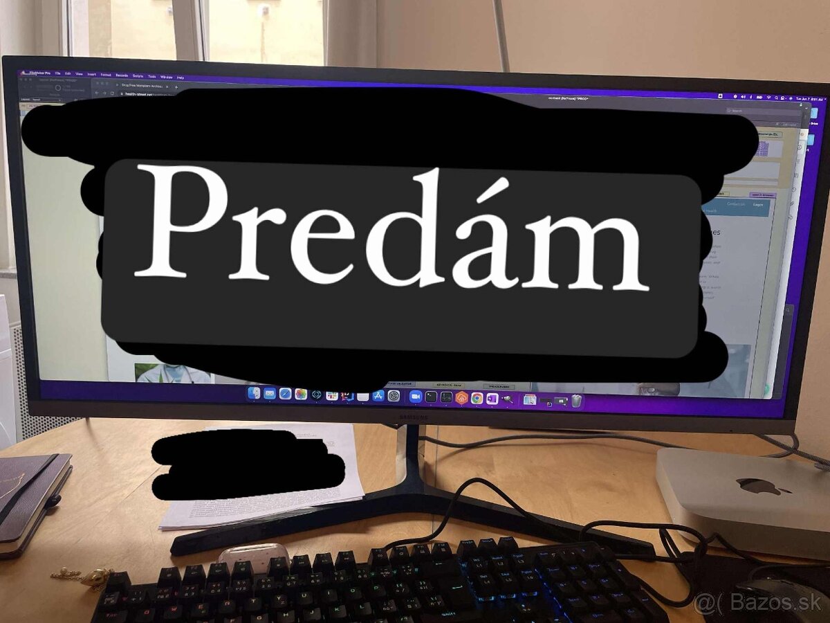 Samsung monitor 34inch + NOVÁ ochranná taška Gator