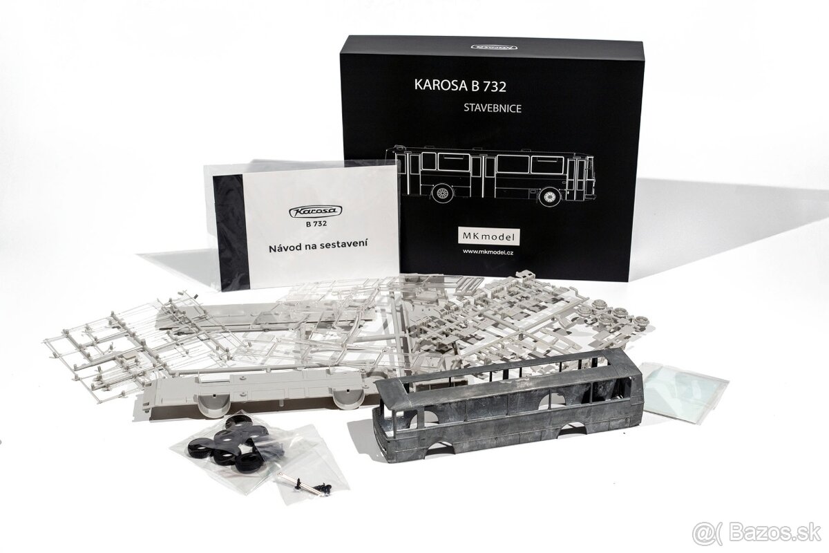 Stavebnica modelu Karosa B 732 v mierke 1:43