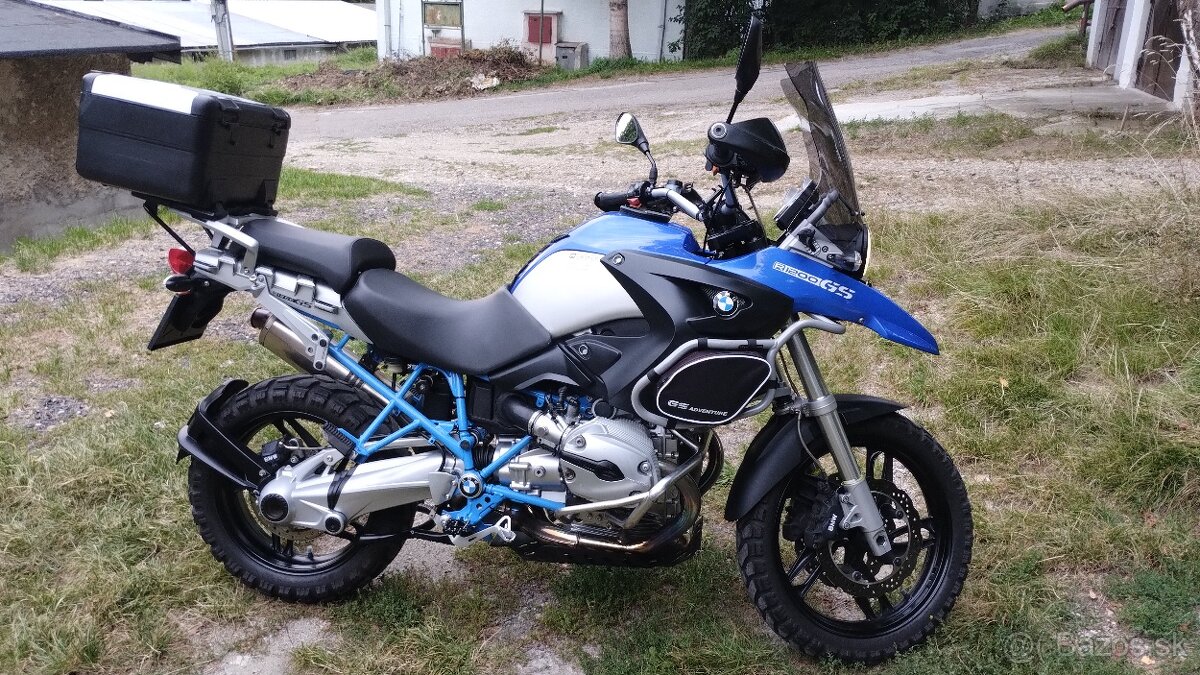 BMW R1200 GS v super stave