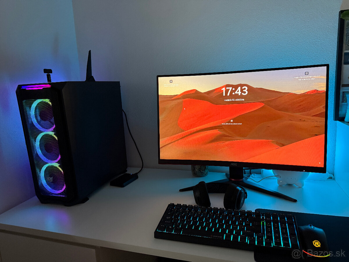 Herný PC – i7-12700KF / RTX 3080 / 32 GB RAM / 1 TB SSD