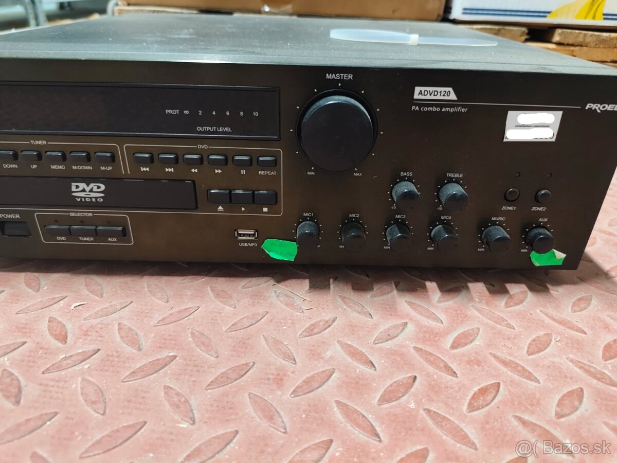 Kombinovaný zosilňovač Proel ADVD120