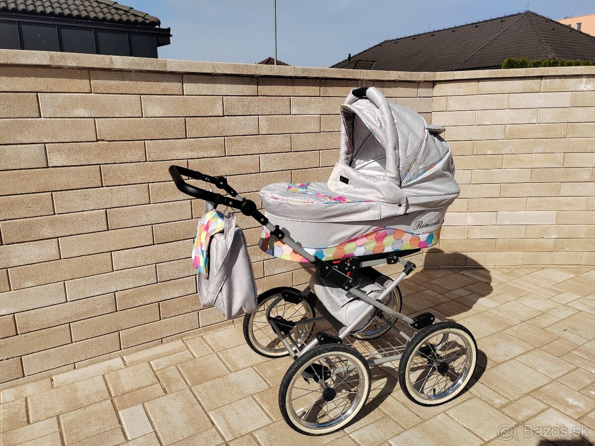 Retro kočík kunert romantic