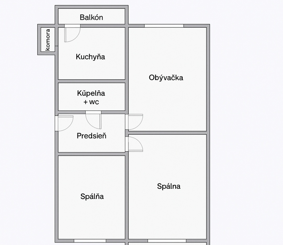 prenájom 3-izbový kompletne zariadený byt v Rohožníku
