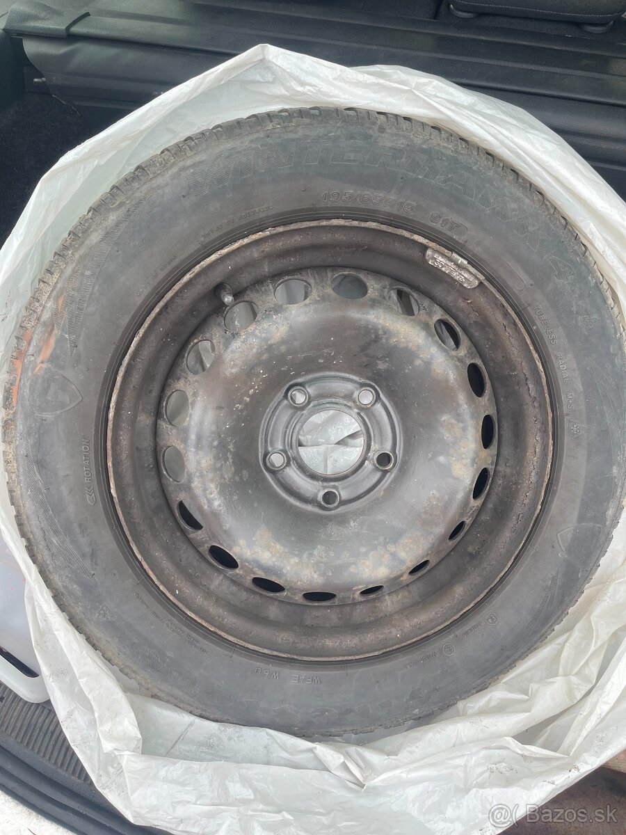 Disky s pneu 5x114.3 Renault - 195/65 R15