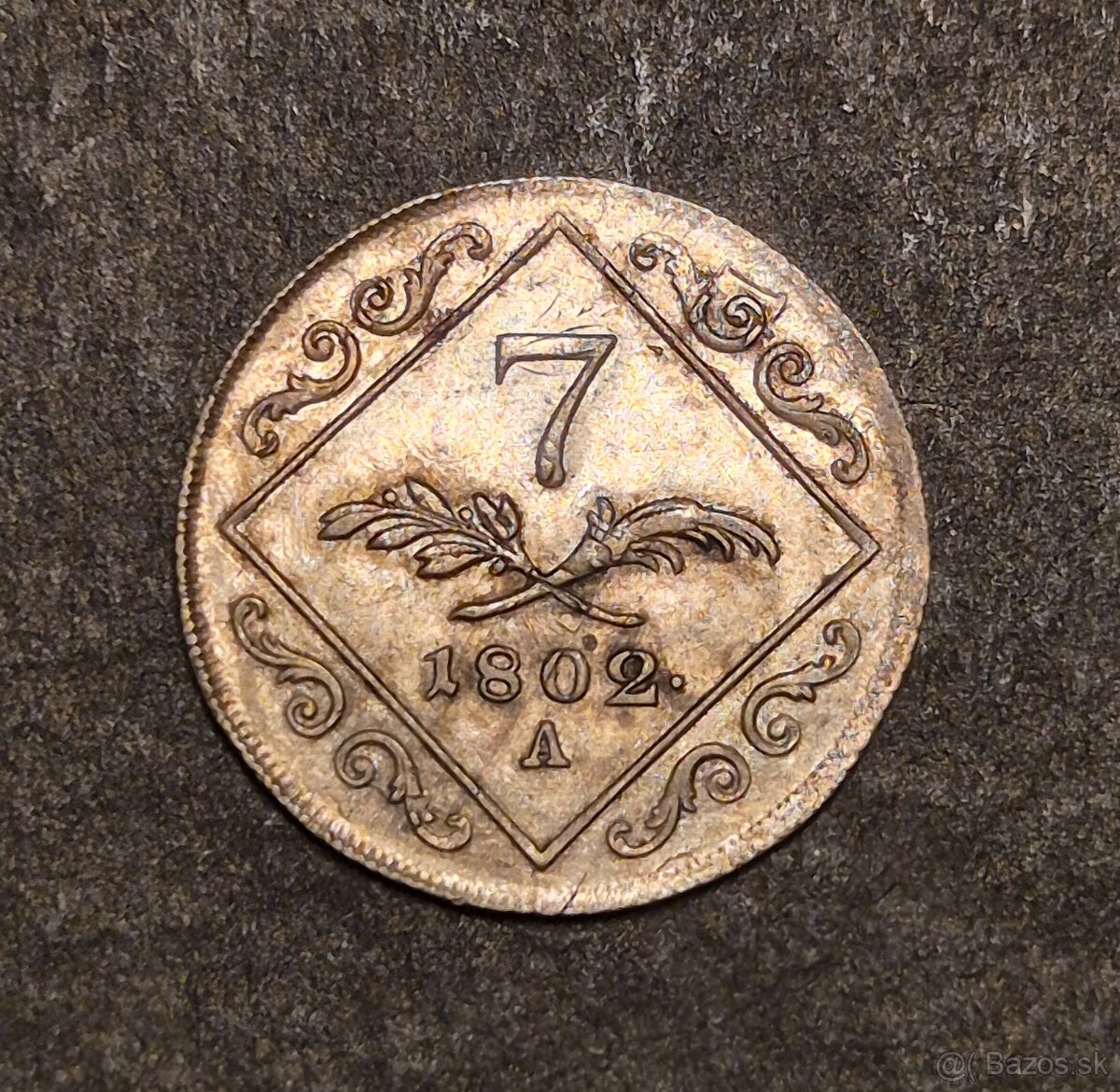 7 Grajciar 1802 A František I.