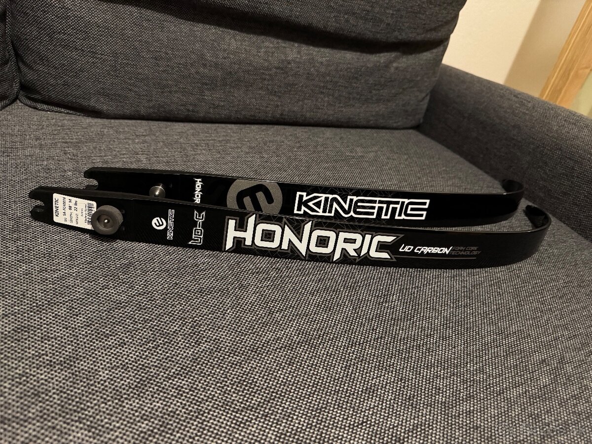 Ramená KINETIC HONORIC carbon foam ILF čierne