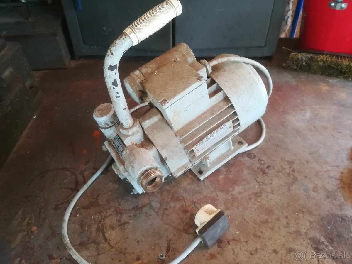 Prenosné čerpadlo sigma made in Czechoslovakia