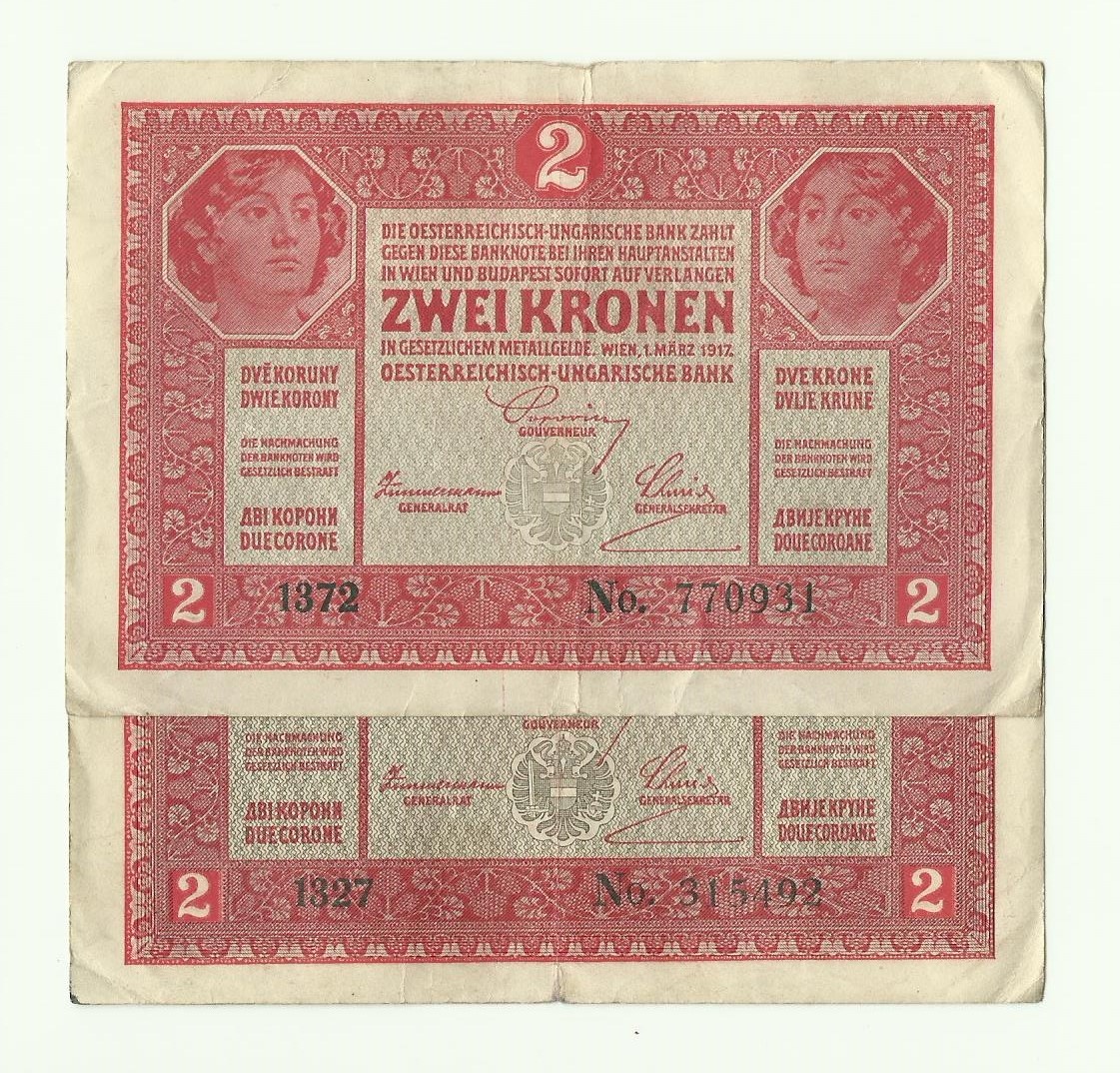2x2 kronen 1917