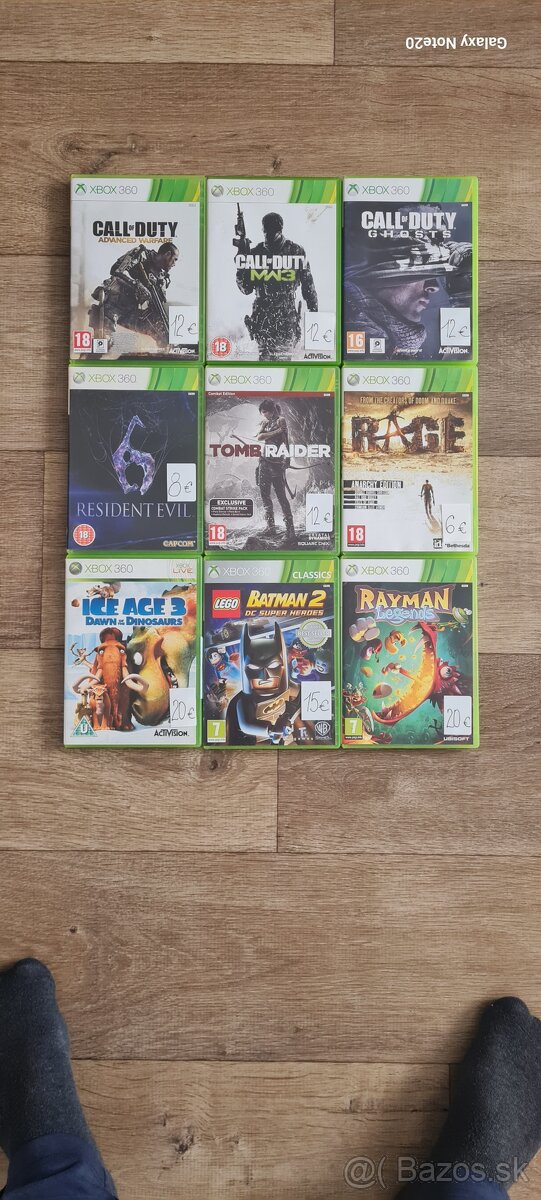 Hry na xbox 360