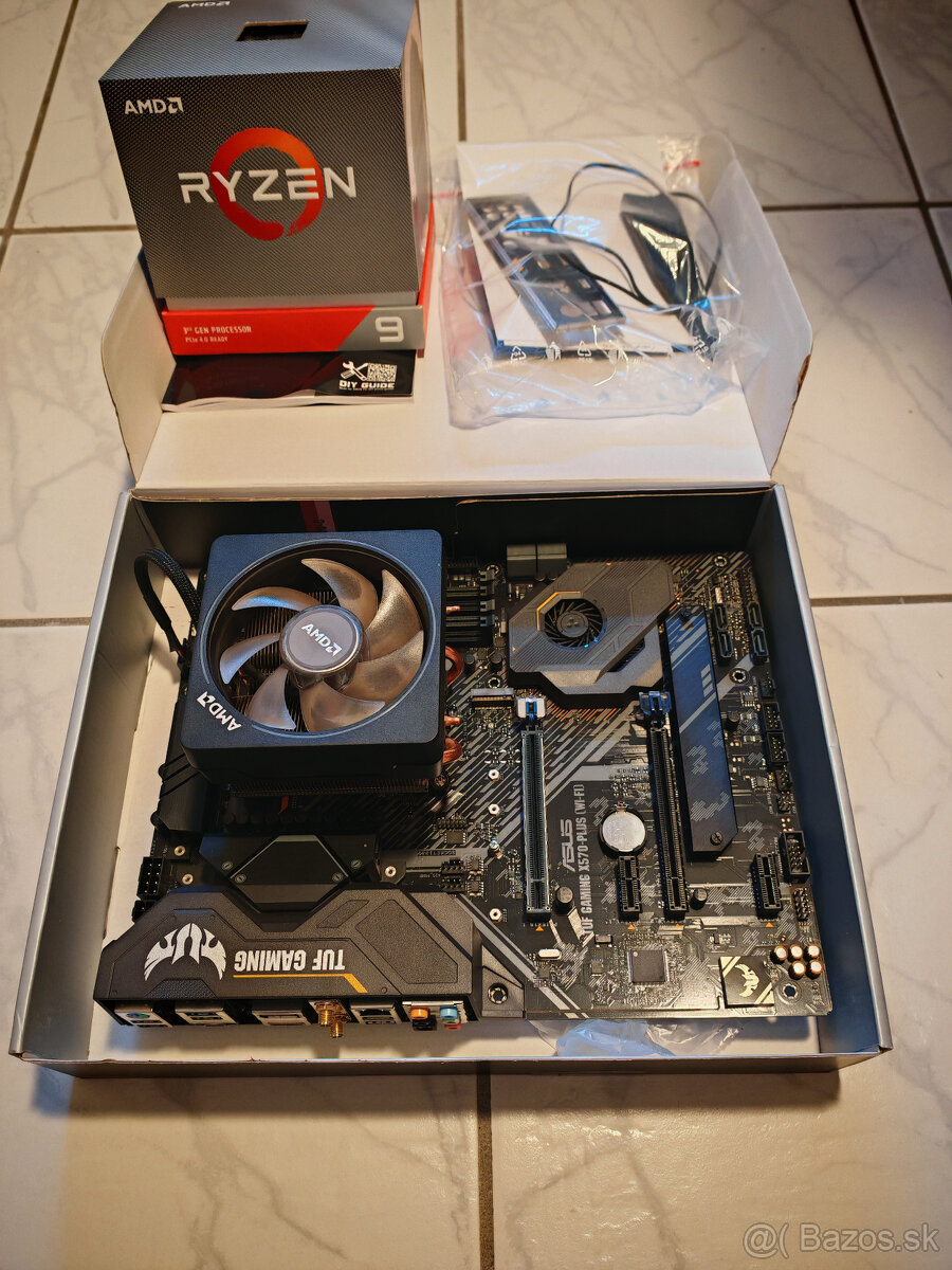 AMD Ryzen 9 3900X + ASUS TUF X570