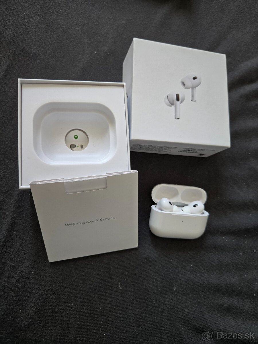 Predám airpods pro 2 s krabickou a faktúrou