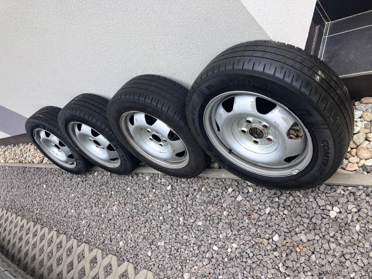 VW T5 / T6 / Letne original VW kompletne kolesa