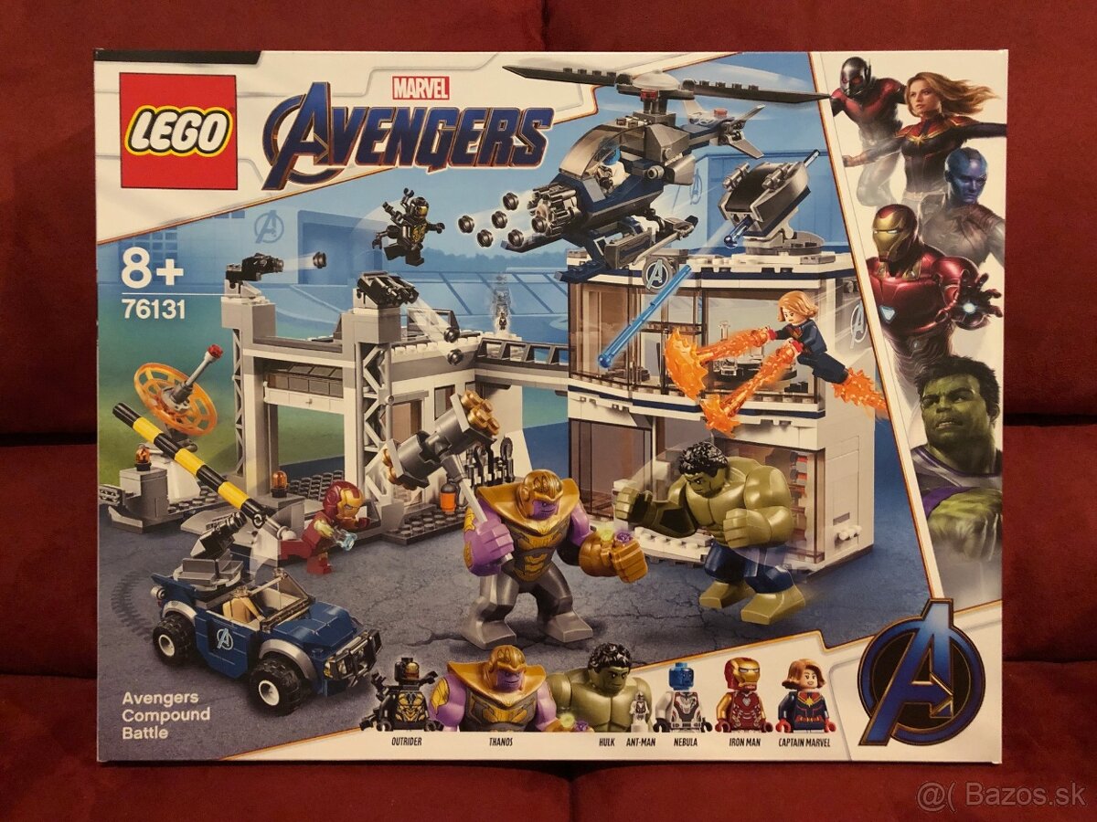 LEGO 76131 Bitva o základnu Avengerů - Bez figurek