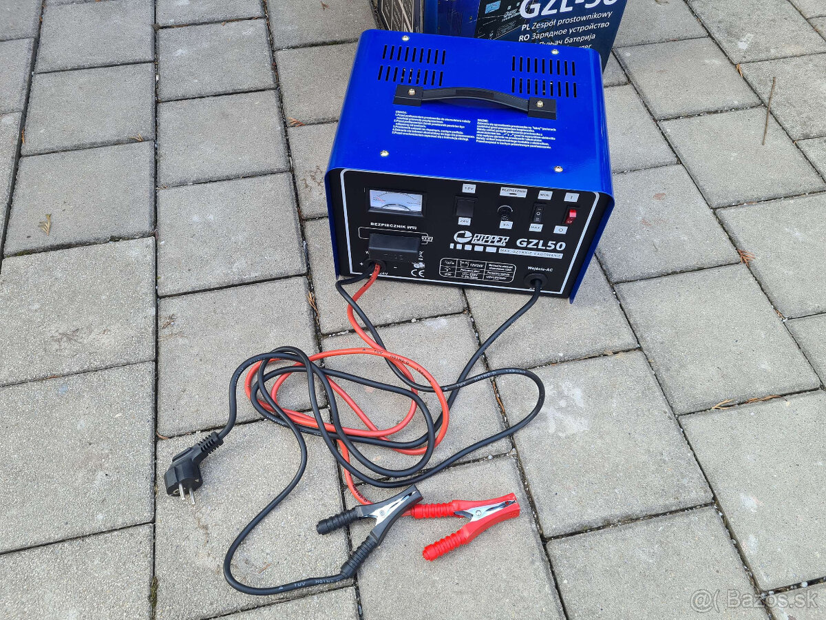 Nabíjačka autobatérií Ripper GZL50 – 12V / 24V, 600 W