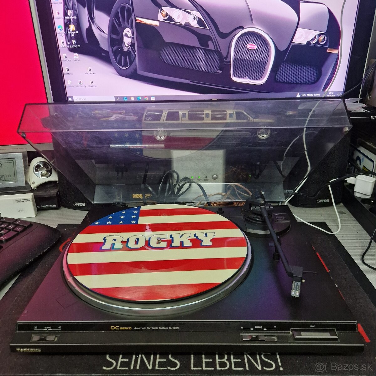 TECHNICS SL-BD20...DC servo , Auto Return, prenoska Technics