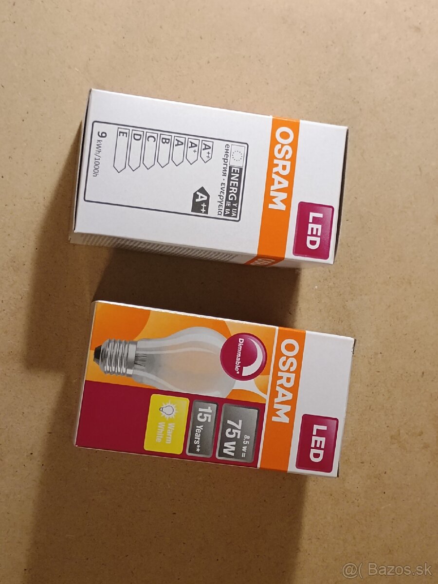 stmievatelne LED žiarovky OSRAM
